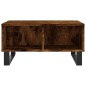 vidaXL Couchtisch Räuchereiche 60x60x30 cm Holzwerkstoff vidaXL Couchtisch Räuchereiche 60x60x30 cm Holzwerkstoff