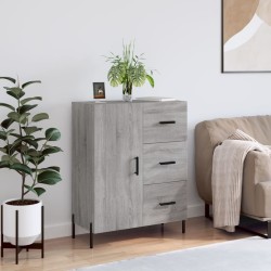 vidaXL Sideboard Grau Sonoma 69,5x34x90 cm Holzwerkstoff