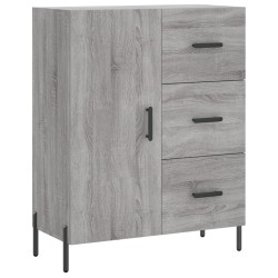 vidaXL Sideboard Grau Sonoma 69,5x34x90 cm Holzwerkstoff