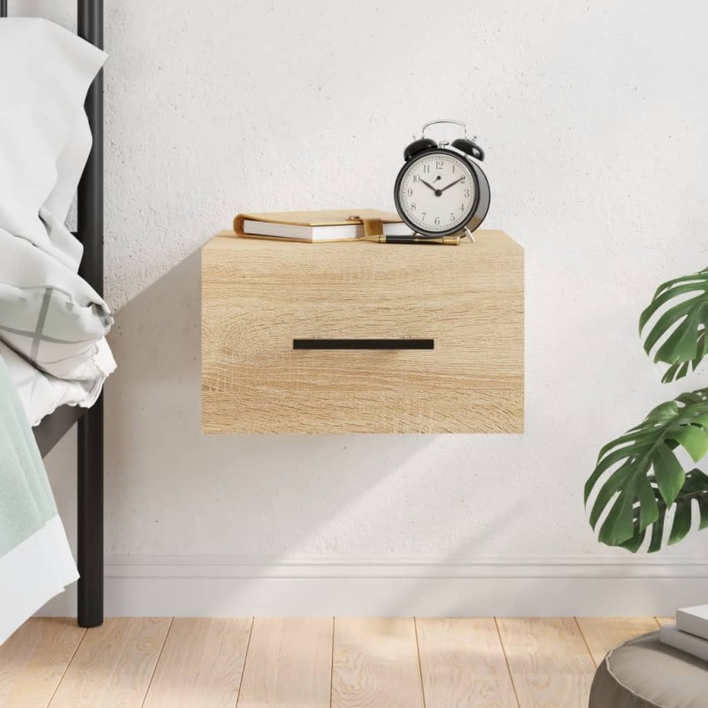 vidaXL Wand-Nachttisch Sonoma-Eiche 35x35x20 cm vidaXL Wand-Nachttisch Sonoma-Eiche 35x35x20 cm