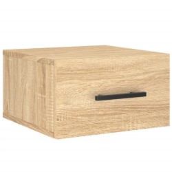 vidaXL Wand-Nachttisch Sonoma-Eiche 35x35x20 cm