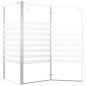 vidaXL Duschabtrennung 120x68x130 cm Hartglas Gestreift vidaXL Duschabtrennung 120x68x130 cm Hartglas Gestreift