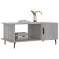 vidaXL Couchtisch Grau Sonoma 90x50x40 cm Holzwerkstoff vidaXL Couchtisch Grau Sonoma 90x50x40 cm Holzwerkstoff
