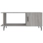 vidaXL Couchtisch Grau Sonoma 90x50x40 cm Holzwerkstoff vidaXL Couchtisch Grau Sonoma 90x50x40 cm Holzwerkstoff