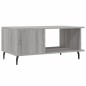 vidaXL Couchtisch Grau Sonoma 90x50x40 cm Holzwerkstoff vidaXL Couchtisch Grau Sonoma 90x50x40 cm Holzwerkstoff