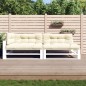 Palettenkissen 5-tlg. Creme Stoff Palettenkissen 5-tlg. Creme Stoff