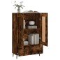 vidaXL Highboard Räuchereiche 69,5x31x115 cm Holzwerkstoff vidaXL Highboard Räuchereiche 69,5x31x115 cm Holzwerkstoff