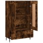 vidaXL Highboard Räuchereiche 69,5x31x115 cm Holzwerkstoff vidaXL Highboard Räuchereiche 69,5x31x115 cm Holzwerkstoff