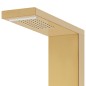 vidaXL Duschpaneel-System Edelstahl 201 Golden vidaXL Duschpaneel-System Edelstahl 201 Golden