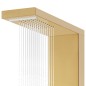 vidaXL Duschpaneel-System Edelstahl 201 Golden vidaXL Duschpaneel-System Edelstahl 201 Golden