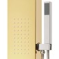 vidaXL Duschpaneel-System Edelstahl 201 Golden vidaXL Duschpaneel-System Edelstahl 201 Golden