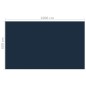 vidaXL Treibende Pool-Solarplane PE 1000x600 cm Schwarz und Blau vidaXL Treibende Pool-Solarplane PE 1000x600 cm Schwarz und Blau