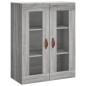 Wandschränke 2 Stk. Grau Sonoma Holzwerkstoff Wandschränke 2 Stk. Grau Sonoma Holzwerkstoff