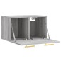 vidaXL Wandschrank Grau Sonoma 60x36,5x35 cm Holzwerkstoff vidaXL Wandschrank Grau Sonoma 60x36,5x35 cm Holzwerkstoff