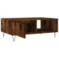 vidaXL Couchtisch Räuchereiche 90x60x35 cm Holzwerkstoff vidaXL Couchtisch Räuchereiche 90x60x35 cm Holzwerkstoff