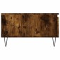 vidaXL Couchtisch Räuchereiche 90x60x35 cm Holzwerkstoff vidaXL Couchtisch Räuchereiche 90x60x35 cm Holzwerkstoff