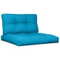 Palettenkissen 2-tlg. Blau Stoff Palettenkissen 2-tlg. Blau Stoff