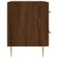 vidaXL Nachttische 2Stk. Braun Eichen-Optik 40x35x47,5cm Holzwerkstoff vidaXL Nachttische 2Stk. Braun Eichen-Optik 40x35x47,5cm Holzwerkstoff