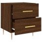 vidaXL Nachttische 2Stk. Braun Eichen-Optik 40x35x47,5cm Holzwerkstoff vidaXL Nachttische 2Stk. Braun Eichen-Optik 40x35x47,5cm Holzwerkstoff