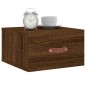 vidaXL Wand-Nachttische 2 Stk. Braun Eichen-Optik 35x35x20 cm vidaXL Wand-Nachttische 2 Stk. Braun Eichen-Optik 35x35x20 cm