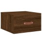 vidaXL Wand-Nachttische 2 Stk. Braun Eichen-Optik 35x35x20 cm vidaXL Wand-Nachttische 2 Stk. Braun Eichen-Optik 35x35x20 cm