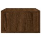 vidaXL Wand-Nachttische 2 Stk. Braun Eichen-Optik 35x35x20 cm vidaXL Wand-Nachttische 2 Stk. Braun Eichen-Optik 35x35x20 cm