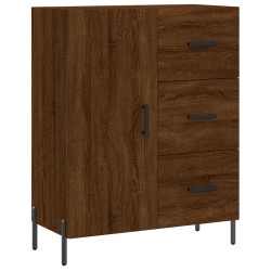 vidaXL Sideboard Braun Eichen-Optik 69,5x34x90 cm Holzwerkstoff
