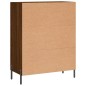 vidaXL Sideboard Braun Eichen-Optik 69,5x34x90 cm Holzwerkstoff vidaXL Sideboard Braun Eichen-Optik 69,5x34x90 cm Holzwerkstoff