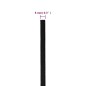 vidaXL Arbeitsseil Schwarz 8 mm 500 m Polyester vidaXL Arbeitsseil Schwarz 8 mm 500 m Polyester