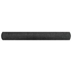 vidaXL Zaunblende Schwarz 1,2x50 m HDPE 150 g/m² 