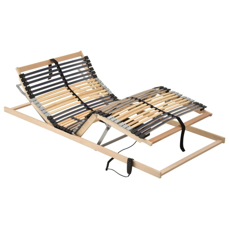 vidaXL Elektrischer Lattenrost mit 42 Latten 7 Zonen 70x200 cm vidaXL Elektrischer Lattenrost mit 42 Latten 7 Zonen 70x200 cm