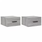 vidaXL Wand-Nachttische 2 Stk. Grau Sonoma 35x35x20 cm vidaXL Wand-Nachttische 2 Stk. Grau Sonoma 35x35x20 cm