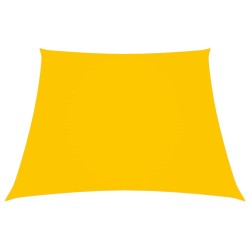 vidaXL Sonnensegel Oxford-Gewebe Trapezförmig 3/5x4 m Gelb