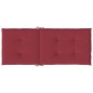 Gartenstuhlauflagen für Hochlehner 6 Stk. Weinrot 120x50x3 cm Gartenstuhlauflagen für Hochlehner 6 Stk. Weinrot 120x50x3 cm