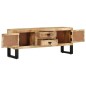 vidaXL TV-Schrank 110x30x45 cm Raues Mangoholz vidaXL TV-Schrank 110x30x45 cm Raues Mangoholz