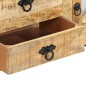 vidaXL TV-Schrank 110x30x45 cm Raues Mangoholz vidaXL TV-Schrank 110x30x45 cm Raues Mangoholz