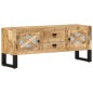 vidaXL TV-Schrank 110x30x45 cm Raues Mangoholz vidaXL TV-Schrank 110x30x45 cm Raues Mangoholz