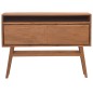 vidaXL Konsolentisch 110x30x79 cm Teak Massivholz vidaXL Konsolentisch 110x30x79 cm Teak Massivholz