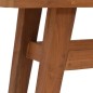 vidaXL Konsolentisch 110x30x79 cm Teak Massivholz vidaXL Konsolentisch 110x30x79 cm Teak Massivholz