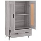 vidaXL Highboard Grau Sonoma 69,5x31x115 cm Holzwerkstoff vidaXL Highboard Grau Sonoma 69,5x31x115 cm Holzwerkstoff