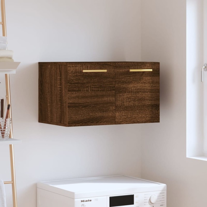vidaXL Wandschrank Braun Eichen-Optik 60x36,5x35cm Holzwerkstoff vidaXL Wandschrank Braun Eichen-Optik 60x36,5x35cm Holzwerkstoff