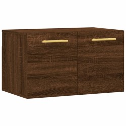 vidaXL Wandschrank Braun Eichen-Optik 60x36,5x35cm Holzwerkstoff