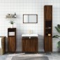 vidaXL Badschrank Braun Eichen-Optik 58x33x60 cm Holzwerkstoff vidaXL Badschrank Braun Eichen-Optik 58x33x60 cm Holzwerkstoff