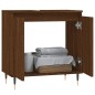 vidaXL Badschrank Braun Eichen-Optik 58x33x60 cm Holzwerkstoff vidaXL Badschrank Braun Eichen-Optik 58x33x60 cm Holzwerkstoff