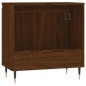 vidaXL Badschrank Braun Eichen-Optik 58x33x60 cm Holzwerkstoff vidaXL Badschrank Braun Eichen-Optik 58x33x60 cm Holzwerkstoff
