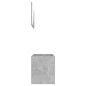 vidaXL 2-tlg. Badmöbel-Set Betongrau Holzwerkstoff vidaXL 2-tlg. Badmöbel-Set Betongrau Holzwerkstoff