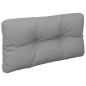 Palettenkissen 2-tlg. Grau Stoff Palettenkissen 2-tlg. Grau Stoff
