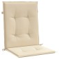 Gartenstuhlauflagen für Niedriglehner 6 Stk. Beige 100x50x3 cm Gartenstuhlauflagen für Niedriglehner 6 Stk. Beige 100x50x3 cm