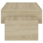 vidaXL Couchtisch Sonoma-Eiche 105x55x32 cm Holzwerkstoff