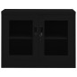 vidaXL Büroschrank Schwarz 90x40x70 cm Stahl vidaXL Büroschrank Schwarz 90x40x70 cm Stahl